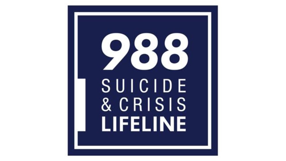 988- Suicide Prevention Lifeline