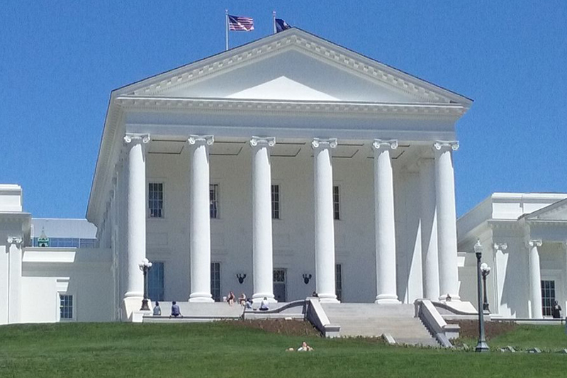 Virginia state capitol building
