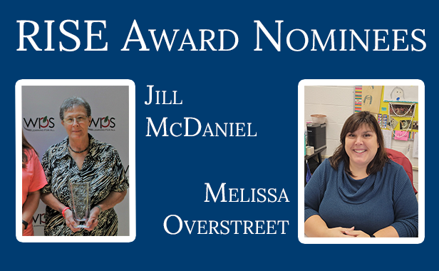 Rise Award nominees Jill McDaniel and Melissa Overstreet