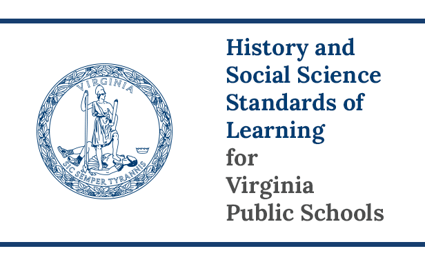 Cover image of the History and Social Science Standards of Learning for Virginia Public Schools